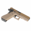 Страйкбольный пистолет (WE) GLOCK 17 Gen.5 SECRET Semi/Full Auto GBB (Tan)