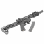 Страйкбольный пистолет-пулемет (King Arms) PDW 9mm SBR M-LOK (Black)