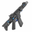 Страйкбольный автомат (Cyma) AR15 PDW Strike Industries AEG Platinum 7 inch (Blue)