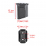 Ручка тактическая (WADSN) SI Angled M-LOK Vertical Grip Short (Black)